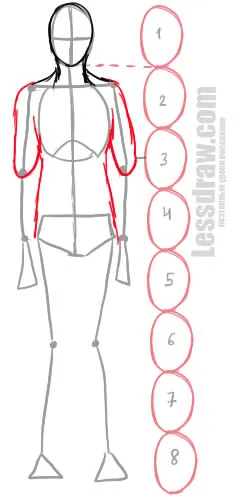 Как да се направи човек в цял ръст, lessdraw