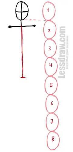 Как да се направи човек в цял ръст, lessdraw