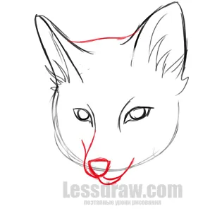 Как да се направи лисица постепенно молив, lessdraw (изготви лисица на етапи) Как да се направи лисица постепенно молив, lessdraw