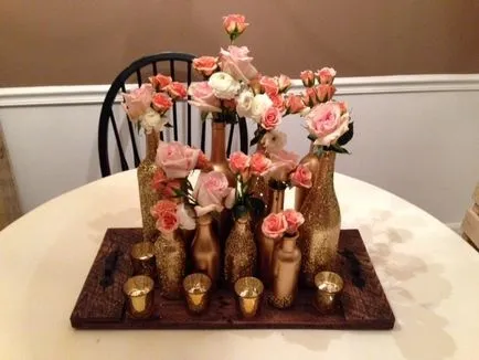 Как да нарисува една бутилка шампанско за сватба - 5 урока