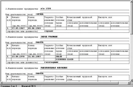 Forma SZV-ben -, hogy hogyan kell kitölteni a forma BCR-to