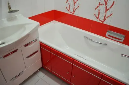 Fényképek felújított fürdőszoba a lakás és a ház