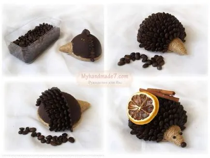 Hedgehog kezével érdekes ötleteket és kézműves mesterkurzusokat fotókkal