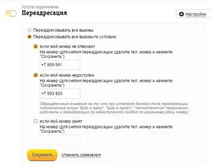 Как да използвате пренасочване към Beeline повикване, стъпка по стъпка препоръки, разходите за използване