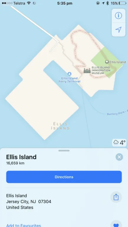 Как да видите GPS координатите на всяко място, на Iphone