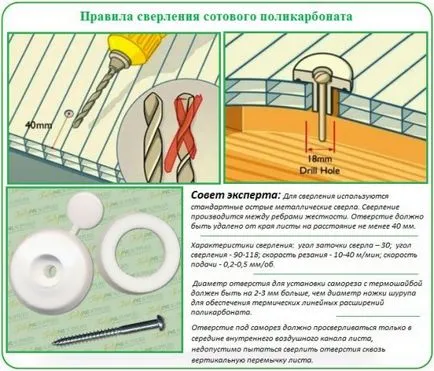 Как да се засили поликарбонат с ръцете си