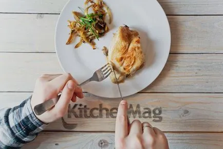 Как да се използва прибори за хранене