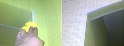 Как да се залепят пластмасови ъгли на нетъкания тапет