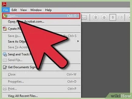 Как да отпечатате PDF документ