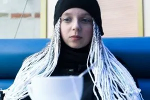 Като самостоятелно плитка afrokosy