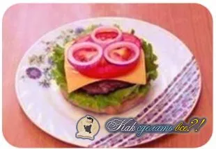 Как да направите снимка с krabsburger рецепта