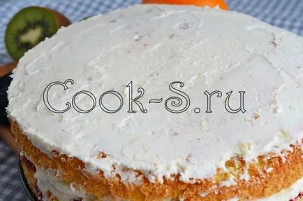 Gyümölcstorta - lépésről lépésre recept fotókkal és sütemények