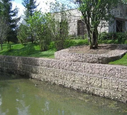 Gabion saját kezűleg, épület portál (saját) Gabion saját kezűleg, épület portál