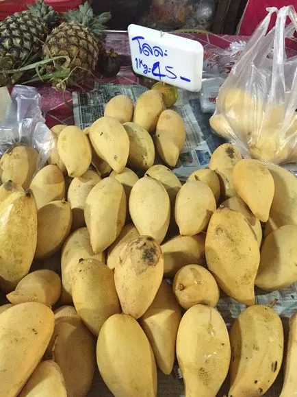 Gyümölcs mangó - hogyan kell kiválasztani, hogyan kell tisztítani, használja a mangó a mangó ár Pattaya
