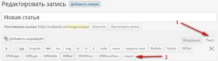 Как да вмъкнете код за WordPress сайт, вашият помощник