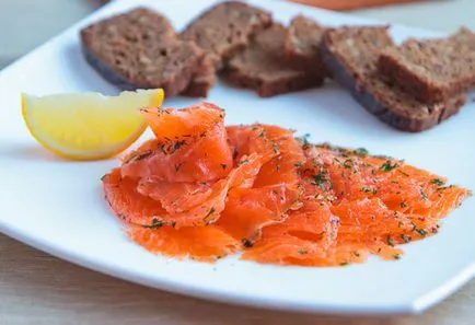 Как вкусни розов сьомга със сол в дома, в блога