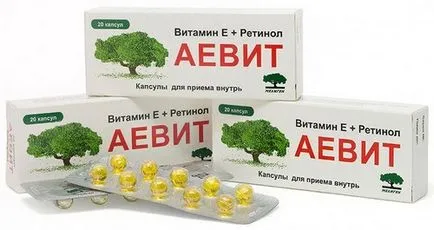 Aevitum капсули, които приемат, ръководство за употреба