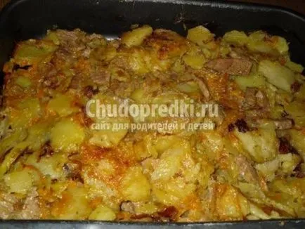 Картофена яхния с пиле