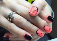 Coral маникюр