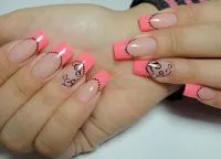 Coral маникюр