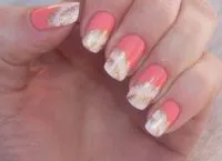 Coral маникюр