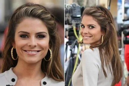Кос obodok--добрият обръч вариации и стъпка преплитане на плитчици верига