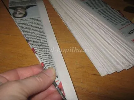 Кошница от вестници тръби за начинаещи стъпка по стъпка