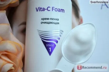 Почистваща образуването на пяна крем aravia Vita-с пяна - «меко и нежно почистване за всички типове кожа!