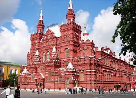 Червения площад - Атракции на Червения площад снимка, как да се качат на метрото