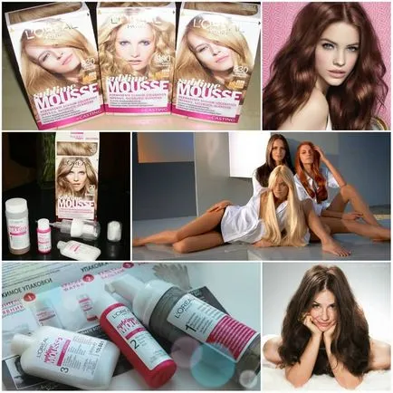 Боядисване Sublim мус от Loreal прегледи на възвишен мус Loreal