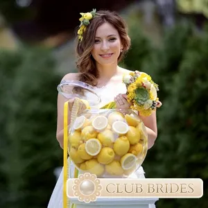 Lemon Сватбени фото дизайнерски идеи