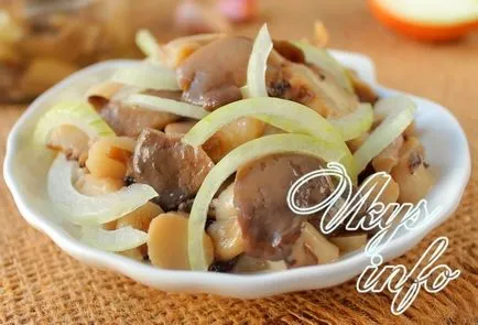 Мариновани стриди гъби бързо хранене у дома