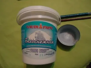 Майсторски клас - създаването на Crackle въз основа на PVA и акрилна боя