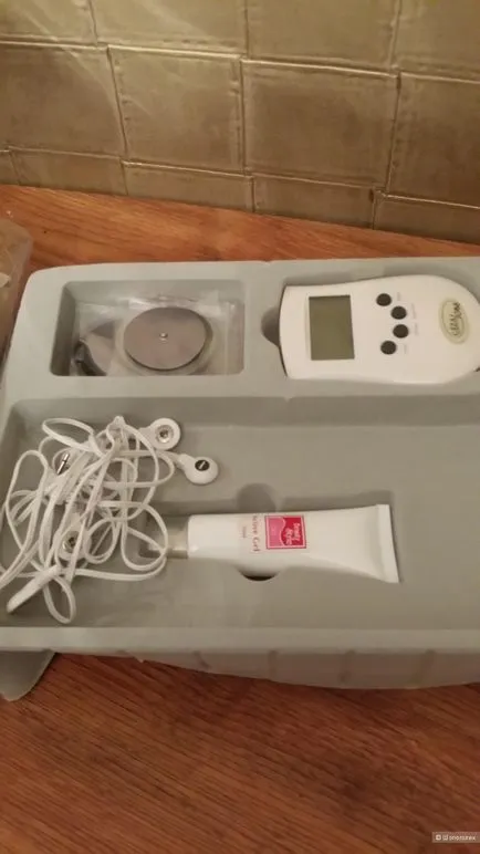 Massager ръкавици за микро-стимулиране на m779 на кожата и тялото gezatone, в друг магазин