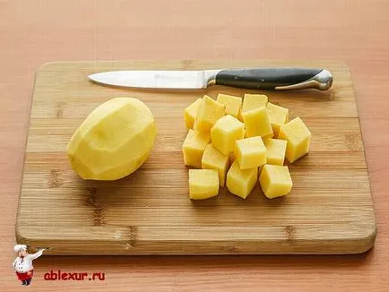 Карвинг - основни типове и методи, розетка от краставица