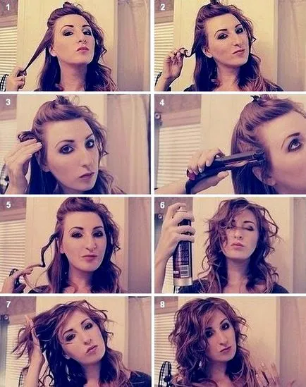 Curls hogyan lehet egyszerűen