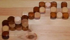 Puzzle - fa kocka kígyó