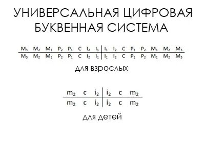 Номерирането на зъбите на зъбна описанието на диаграма, снимката - Masterdent