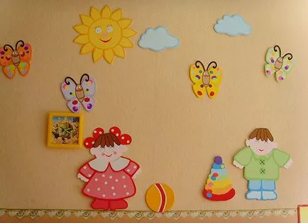 Извършване и получаване на група в детска градина със собствените си ръце