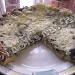 Пай с гъби и картофи на фурна, с една стъпка по стъпка рецепти снимки