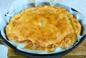 Пай с гъби и картофи на фурна, с една стъпка по стъпка рецепти снимки