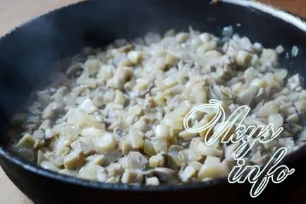 Пай с картофи и гъби рецепта със снимка (гъби) Пай с картофи и гъби рецепта със снимка