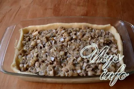 Пай с картофи и гъби рецепта със снимка (снимка) Пай с картофи и гъби рецепта със снимка
