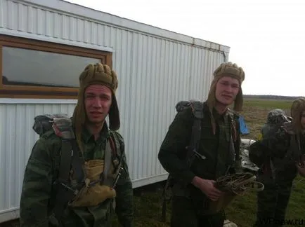 Първият скок с парашут, както е било