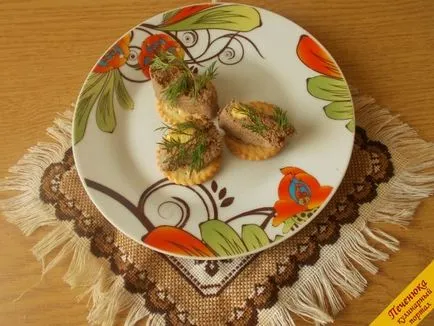 Черен дроб пастет в дома (стъпка по стъпка рецепта със снимки)