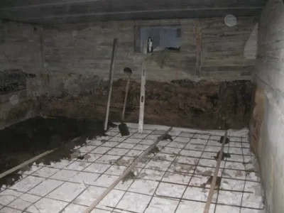 Изба под къщата със собствените си ръце - сграда, инструкциите!