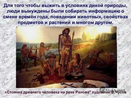 Представяне на актуализиране на знанията по темата - малко история за действията на информацията;