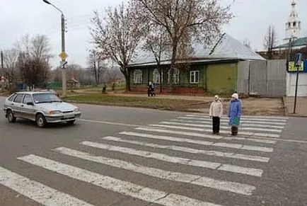 Указания пешеходни пътеки на кръстовищата - avtoblog нов водач