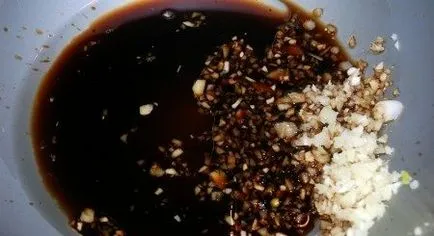 Marha a tarsolyában a sütőben zöldséggel, sült darab (marha fel a hüvely a sütőben recept) Marhahús tarsolyában a sütőben zöldségekkel, sült darab