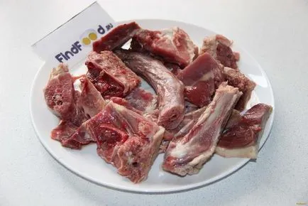 Goose pörkölt burgonya recept egy fotó